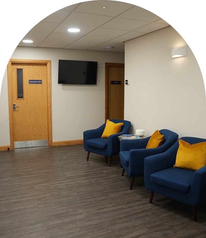 Patient waiting area at Regent Dental in Ilkley