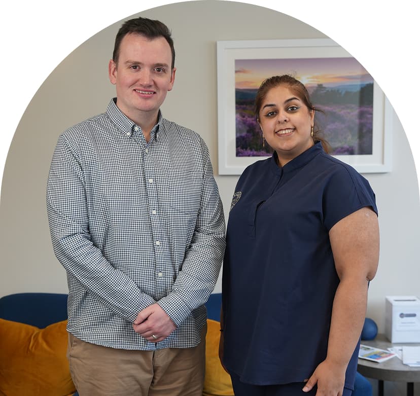 Regent Dental team members in a treatment room