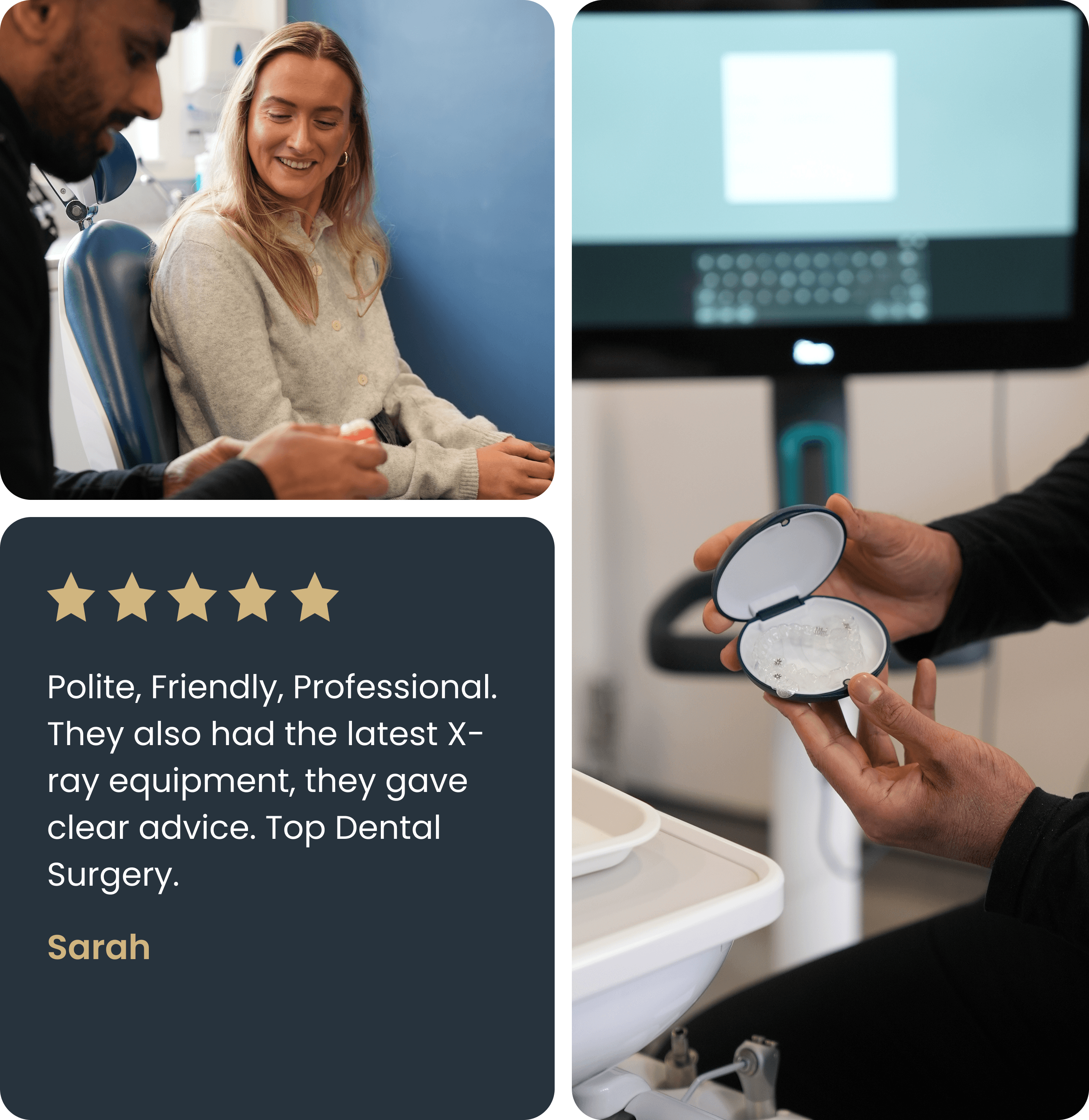 Invisalign teeth straightening
