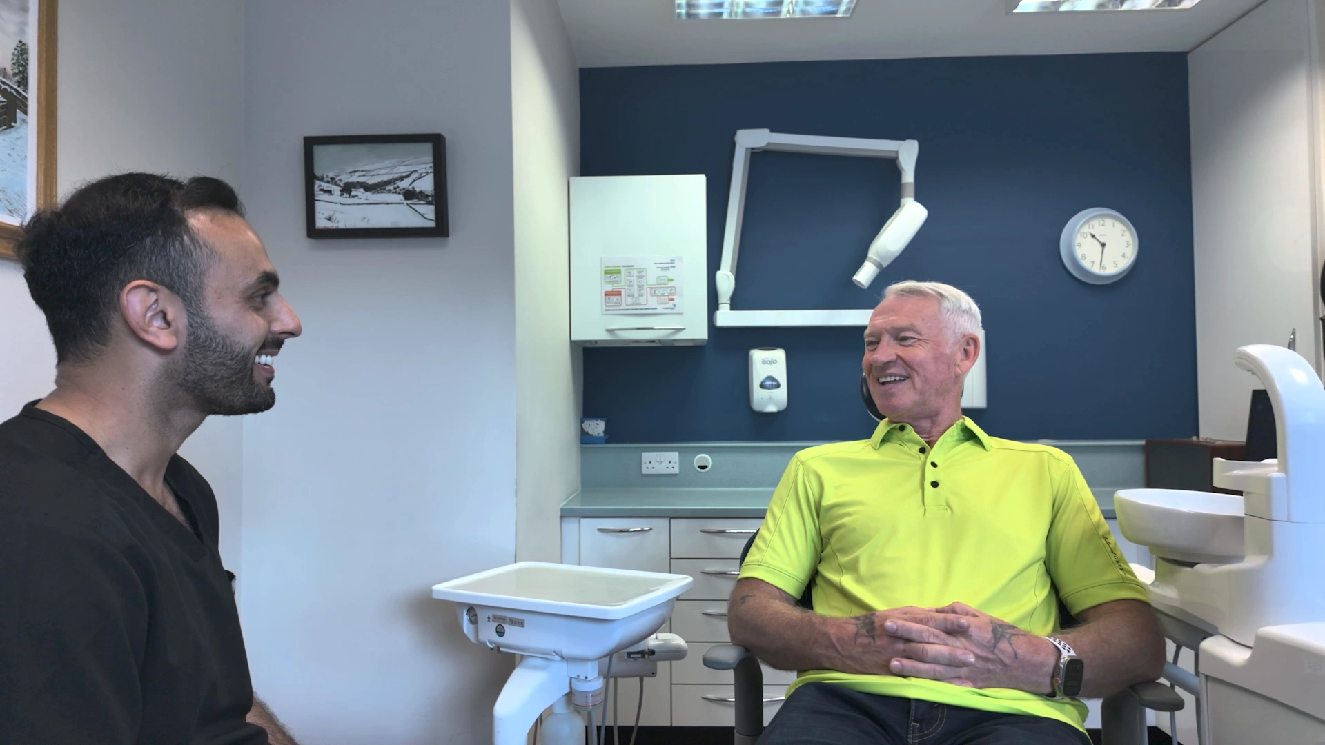 Dental implant patient video review